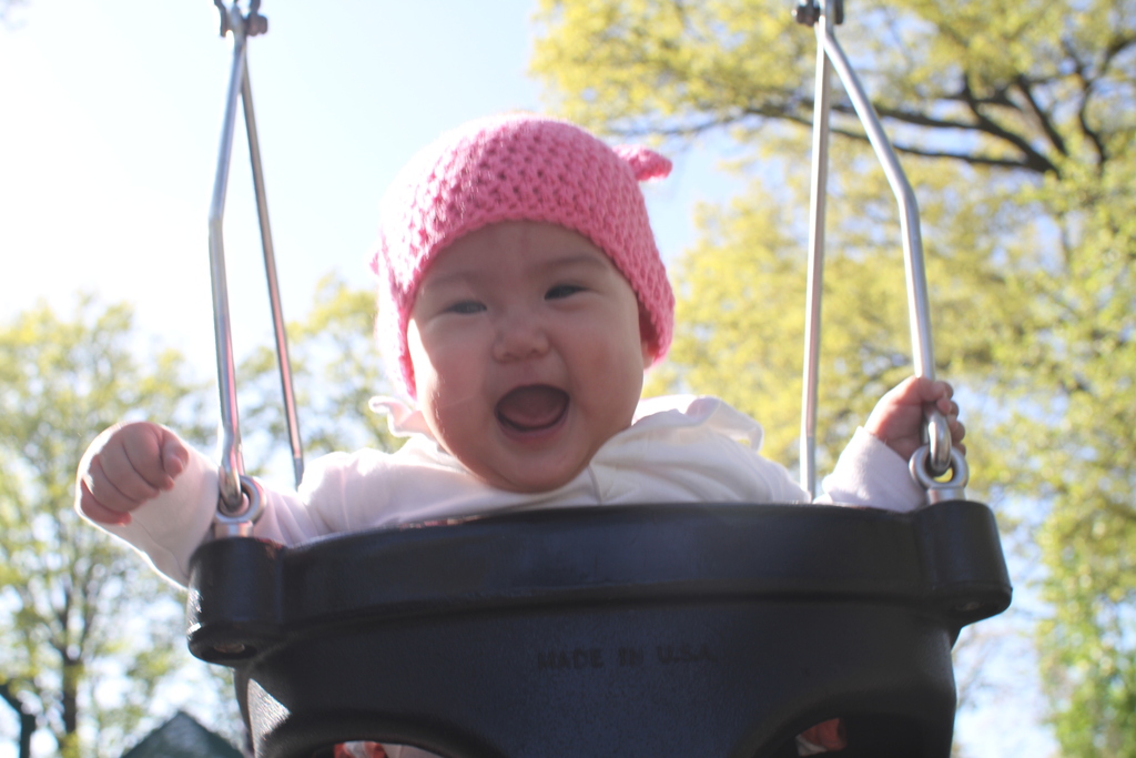 Rehema’s First Swing Ride